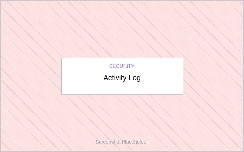 Activity Log